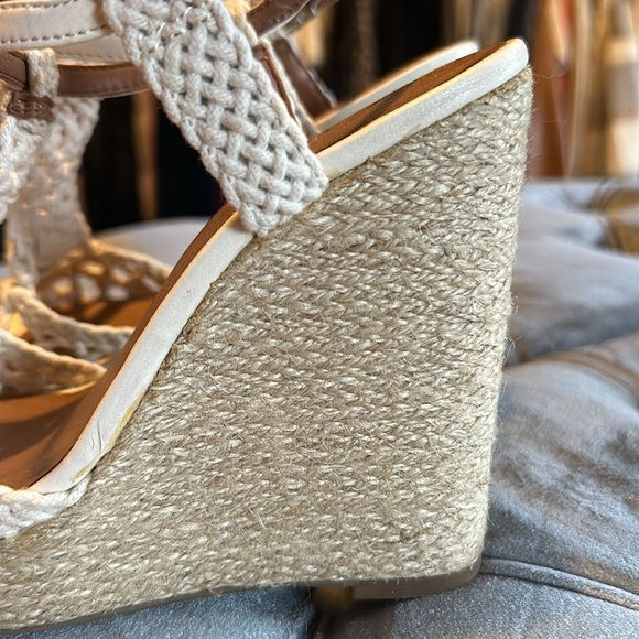 Lucky Brand macramé platform sandals - Picture 5 of 10